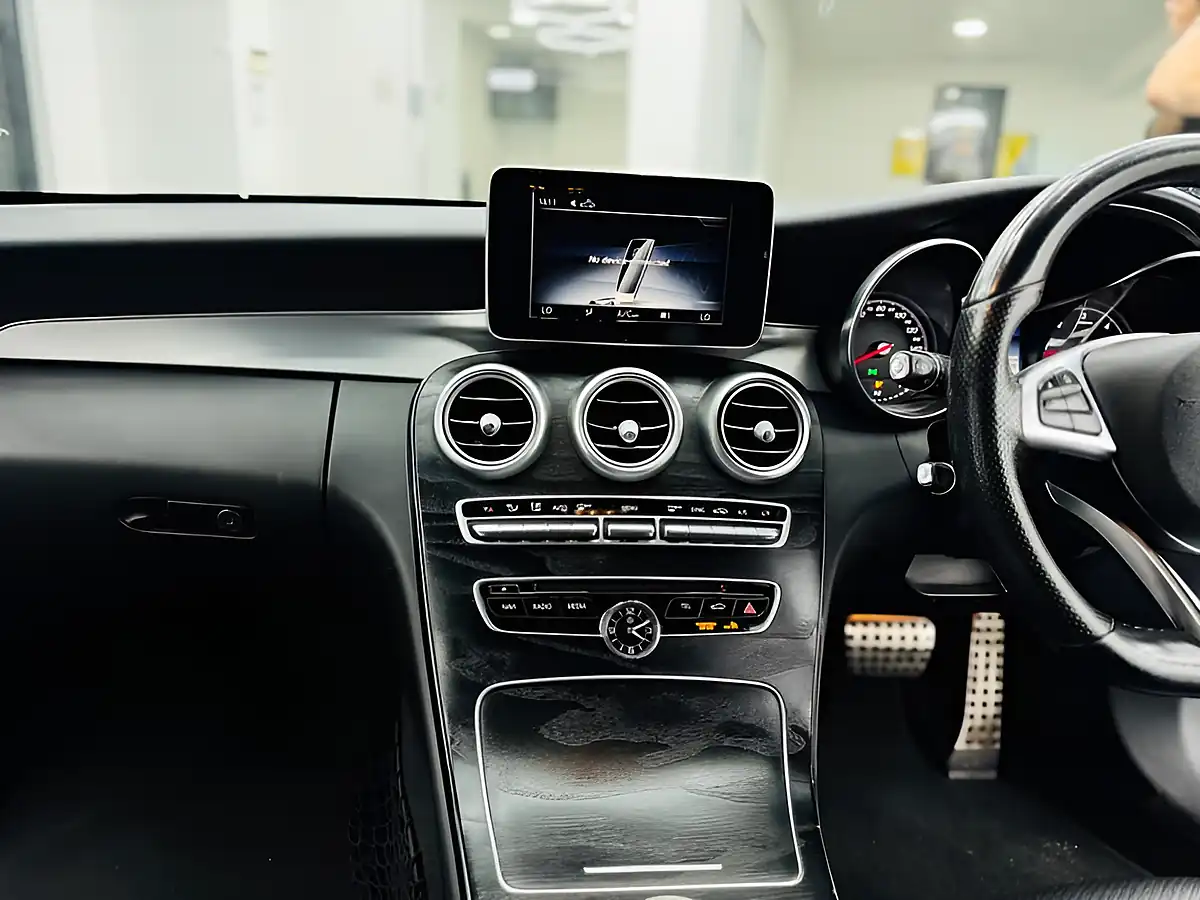 Used 2017 Mercedes-Benz C Class AMG Line Obsidian Black - Interior and Exterior details 10