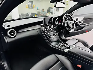 Used 2017 Mercedes-Benz C Class AMG Line Obsidian Black - Interior and Exterior details 12