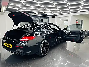 Used 2017 Mercedes-Benz C Class AMG Line Obsidian Black - Interior and Exterior details 13