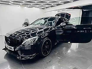 Used 2017 Mercedes-Benz C Class AMG Line Obsidian Black - Interior and Exterior details 3