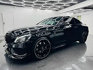 Used 2017 Mercedes-Benz C Class AMG Line Obsidian Black - Interior and Exterior details 9