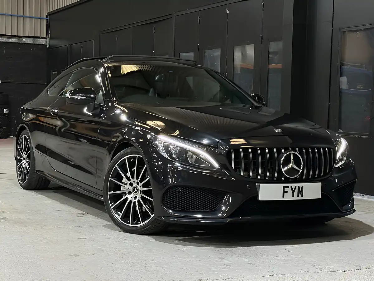 Used 2017 Mercedes-Benz C Class AMG Line (premium) Black - Interior and Exterior details 3