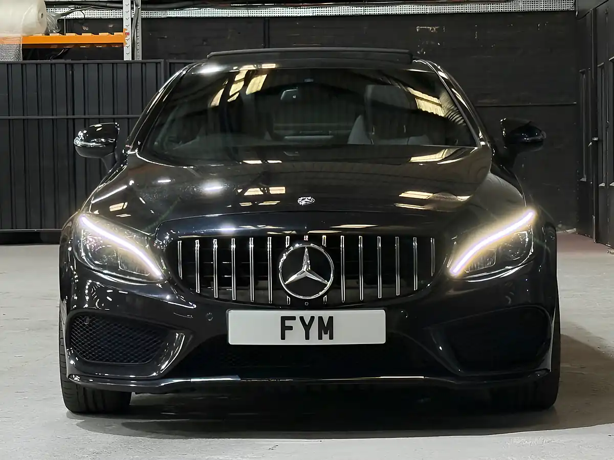 Used 2017 Mercedes-Benz C Class AMG Line (premium) Black - Interior and Exterior details 7
