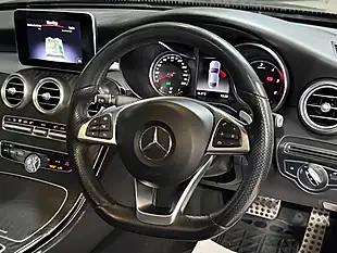 Used 2017 Mercedes-Benz C Class AMG Line (premium) Black - Interior and Exterior details 9