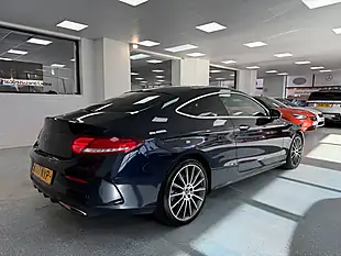 Used 2017 Mercedes-Benz C Class AMG Line (premium) Blue - Interior and Exterior details 3