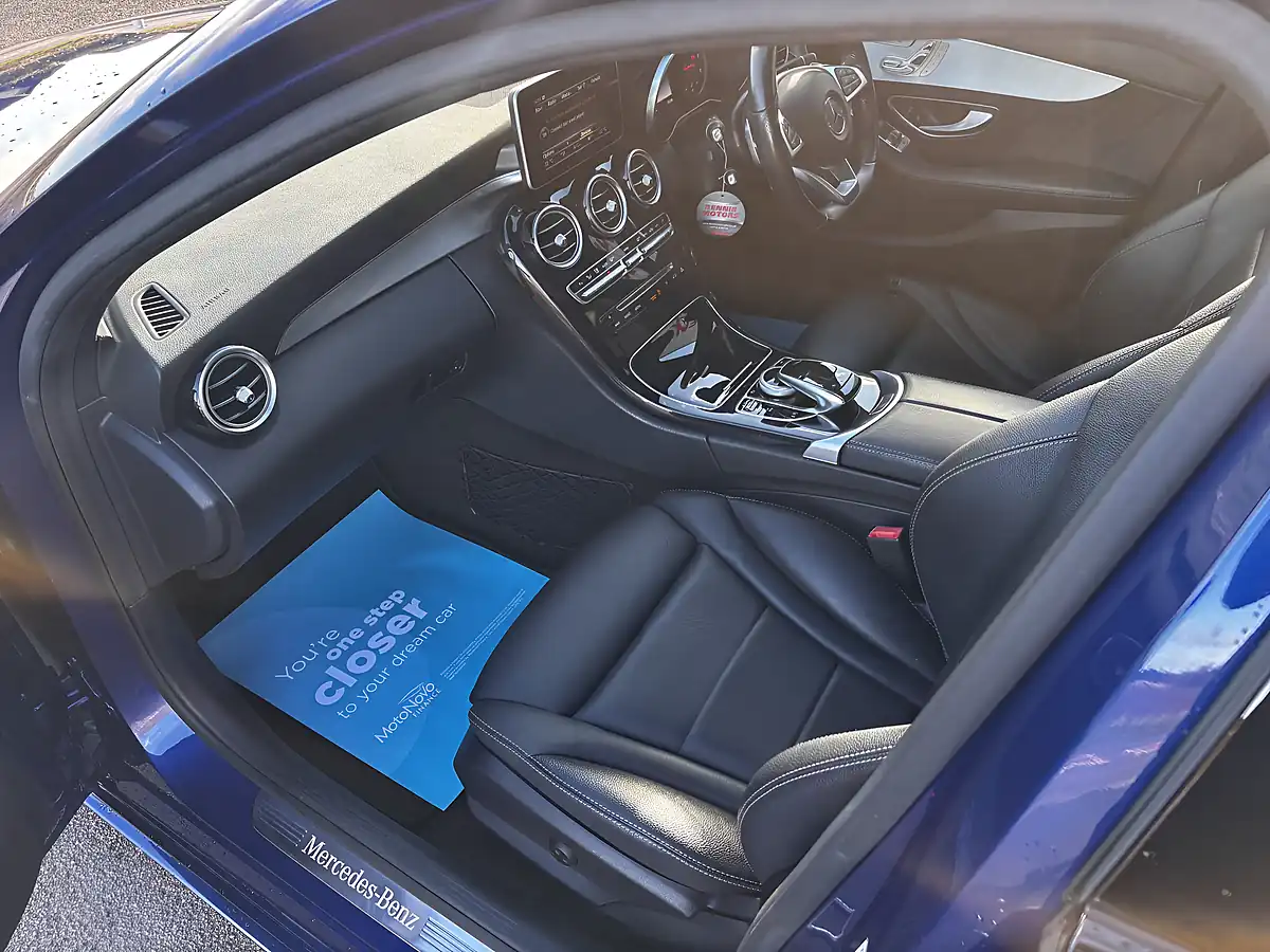 Used 2017 Mercedes-Benz C Class AMG Line Premium Blue - Interior and Exterior details 15