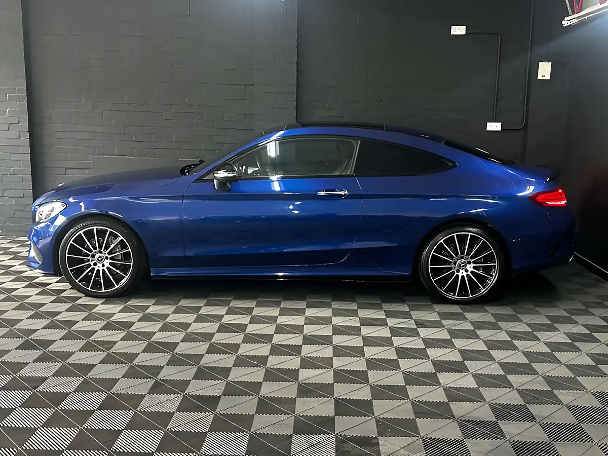 Used 2017 Mercedes-Benz C Class AMG Line Premium Blue - Interior and Exterior details 15