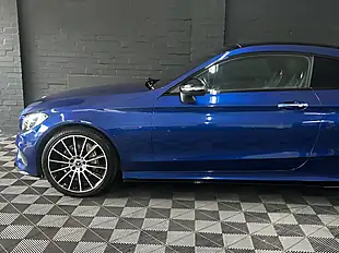Used 2017 Mercedes-Benz C Class AMG Line Premium Blue - Interior and Exterior details 16