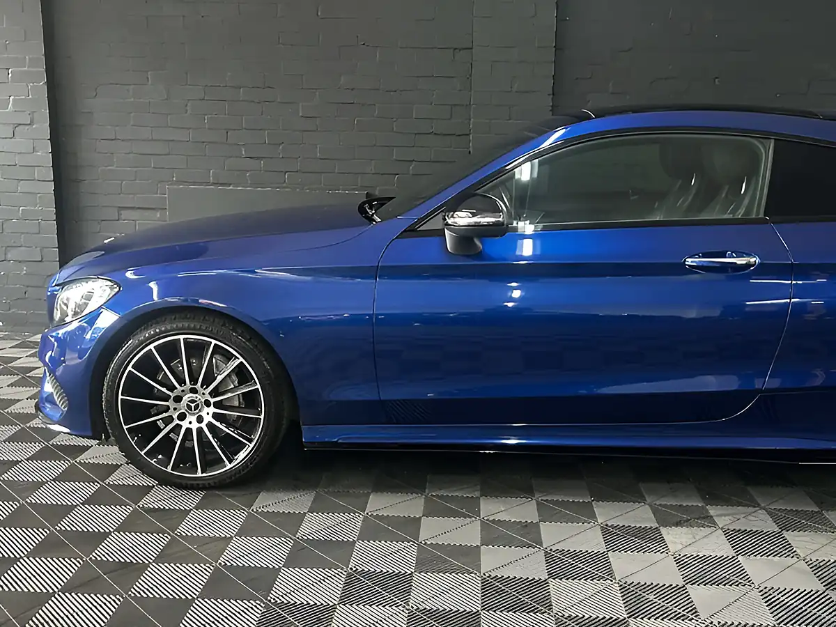 Used 2017 Mercedes-Benz C Class AMG Line Premium Blue - Interior and Exterior details 16