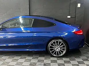 Used 2017 Mercedes-Benz C Class AMG Line Premium Blue - Interior and Exterior details 17