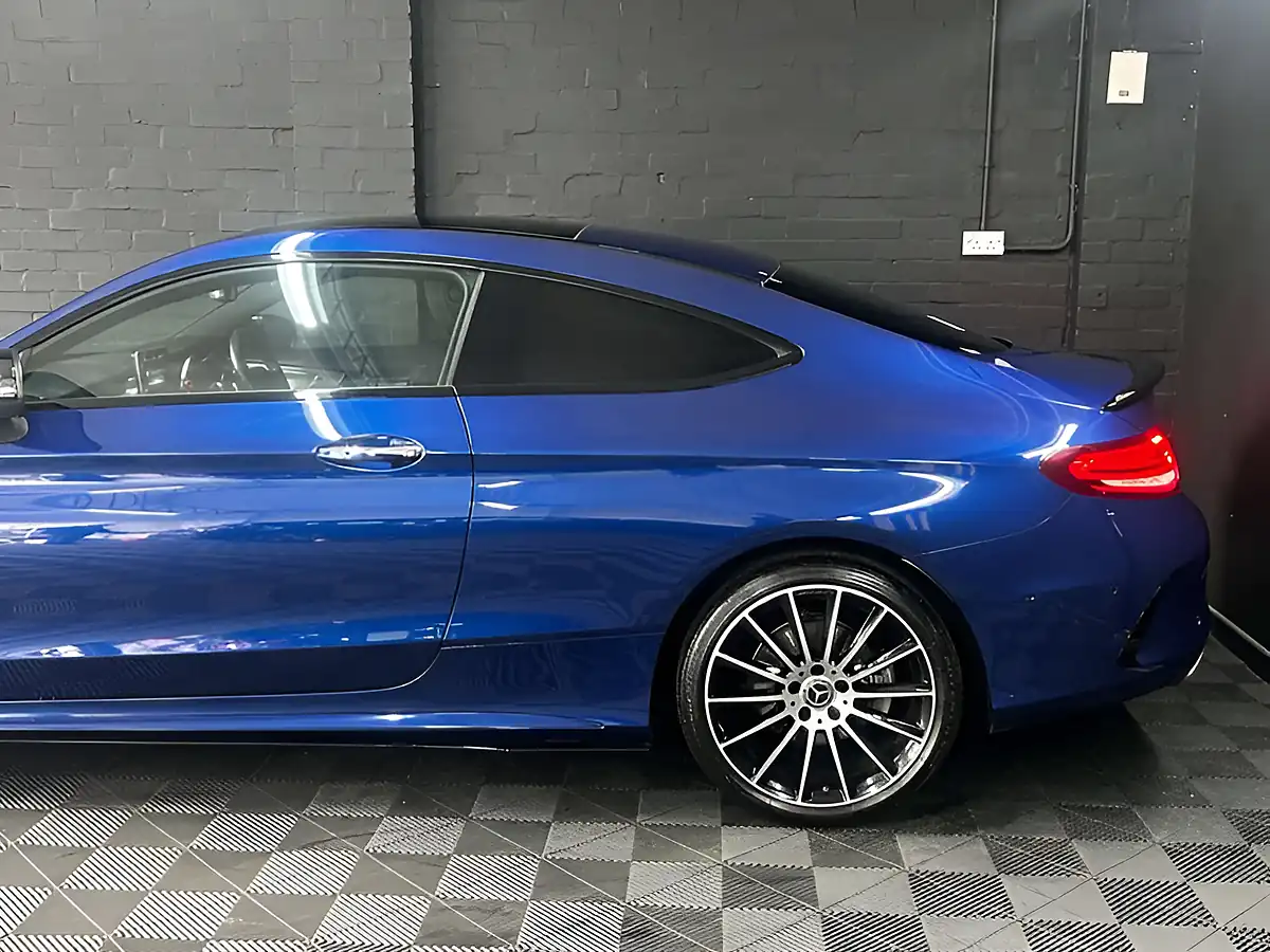 Used 2017 Mercedes-Benz C Class AMG Line Premium Blue - Interior and Exterior details 17