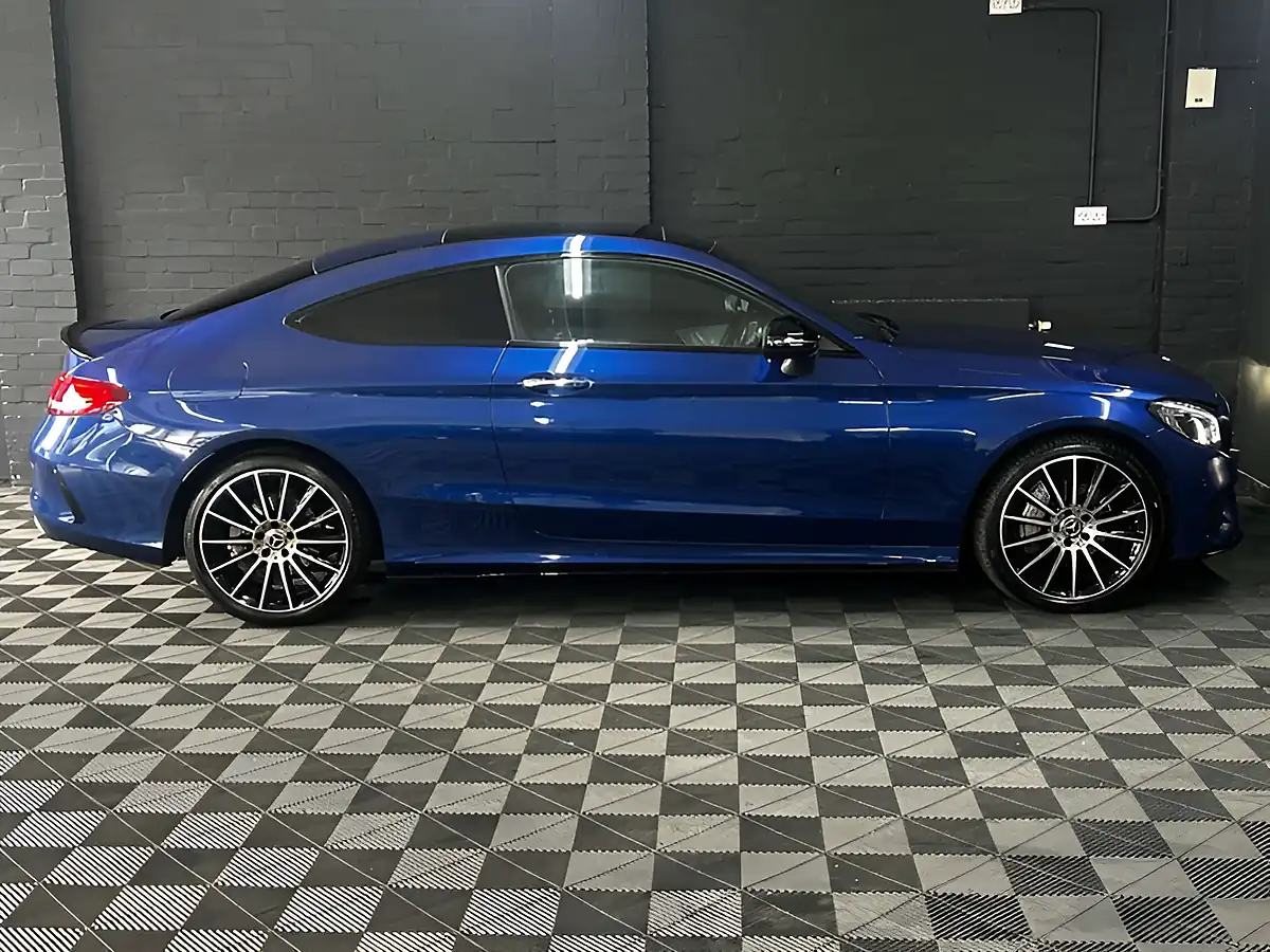 Used 2017 Mercedes-Benz C Class AMG Line Premium Blue - Interior and Exterior details 18