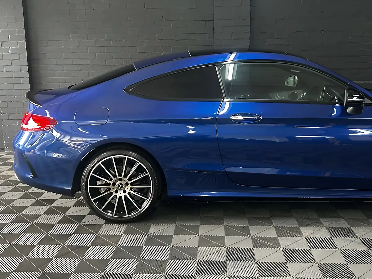 Used 2017 Mercedes-Benz C Class AMG Line Premium Blue - Interior and Exterior details 19