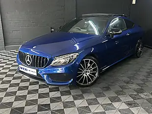 Used 2017 Mercedes-Benz C Class AMG Line Premium Blue - Interior and Exterior details 2