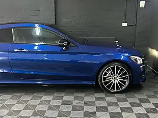 Used 2017 Mercedes-Benz C Class AMG Line Premium Blue - Interior and Exterior details 20