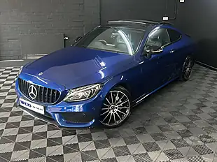 Used 2017 Mercedes-Benz C Class AMG Line Premium Blue - Interior and Exterior details 3