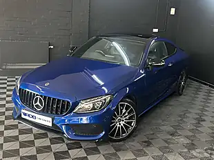 Used 2017 Mercedes-Benz C Class AMG Line Premium Blue - Interior and Exterior details 5