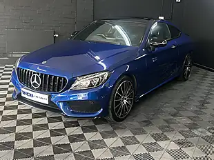 Used 2017 Mercedes-Benz C Class AMG Line Premium Blue - Interior and Exterior details 7