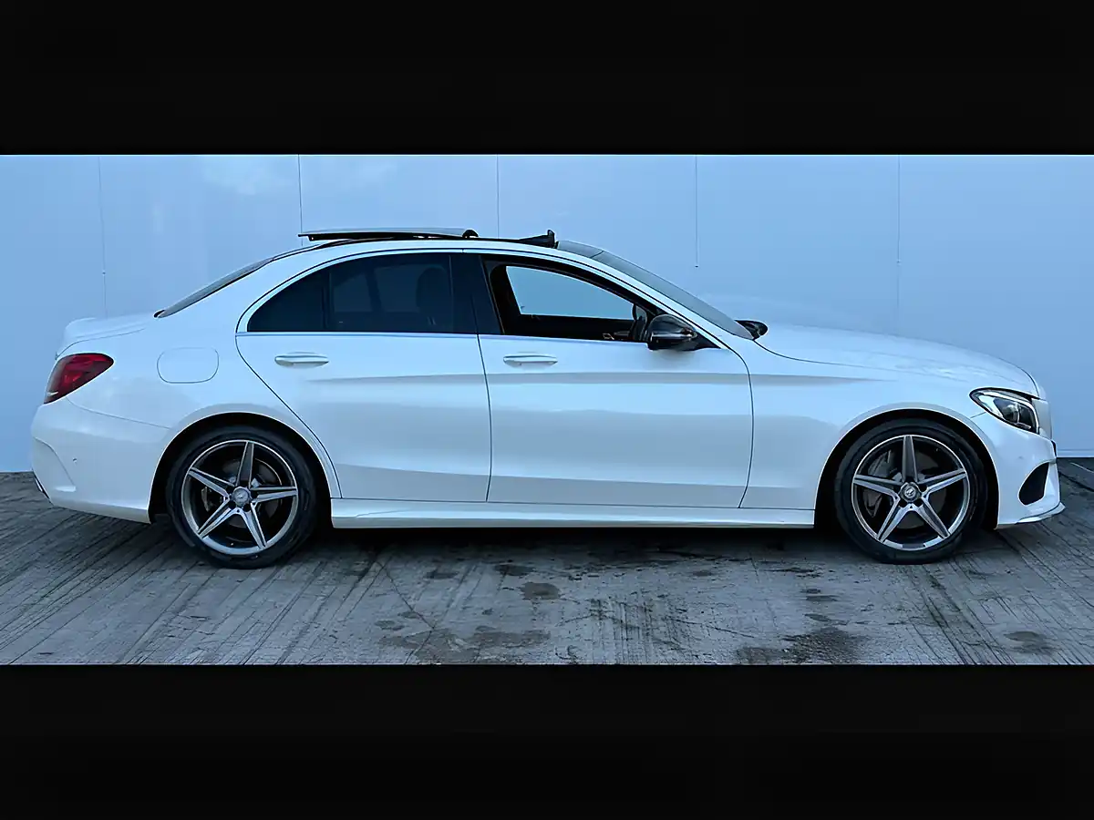 Used 2017 Mercedes-Benz C Class AMG Line Premium+ Diamond White - Interior and Exterior details 9