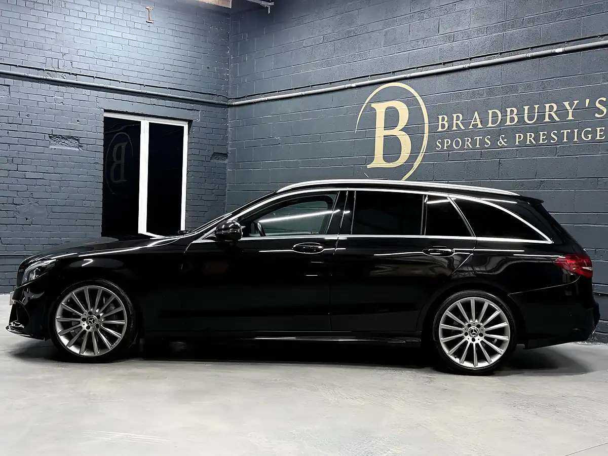 Used 2017 Mercedes-Benz C Class AMG Line Premium Plus Black - Interior and Exterior details 10