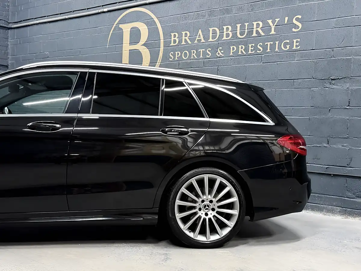 Used 2017 Mercedes-Benz C Class AMG Line Premium Plus Black - Interior and Exterior details 11