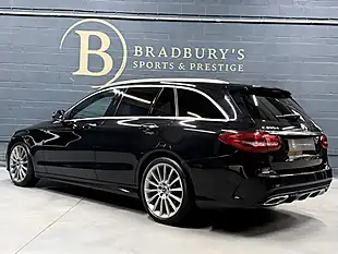 Used 2017 Mercedes-Benz C Class AMG Line Premium Plus Black - Interior and Exterior details 16