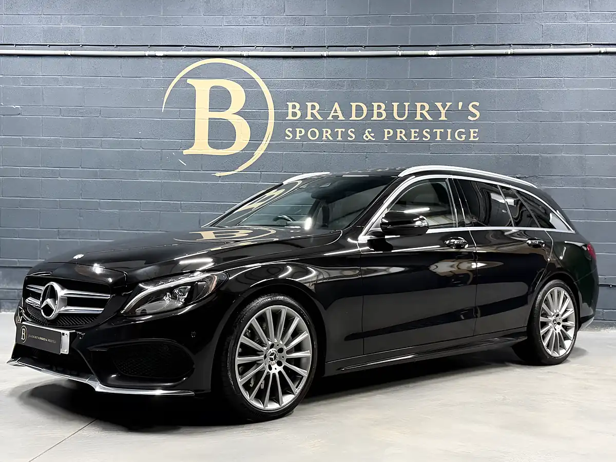 Used 2017 Mercedes-Benz C Class AMG Line Premium Plus Black - Interior and Exterior details 3