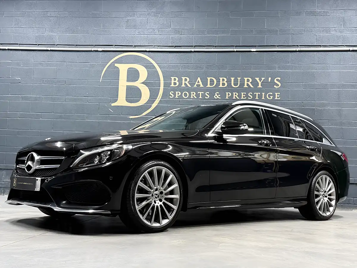 Used 2017 Mercedes-Benz C Class AMG Line Premium Plus Black - Interior and Exterior details 5