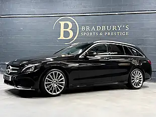Used 2017 Mercedes-Benz C Class AMG Line Premium Plus Black - Interior and Exterior details 6
