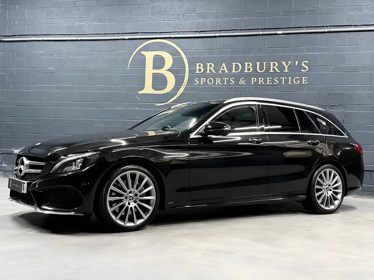Used 2017 Mercedes-Benz C Class AMG Line Premium Plus Black - Interior and Exterior details 6