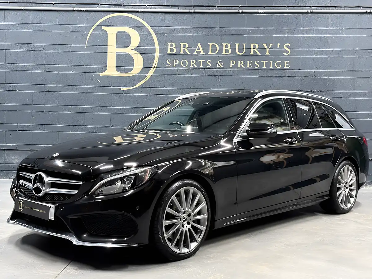 Used 2017 Mercedes-Benz C Class AMG Line Premium Plus Black - Interior and Exterior details 8