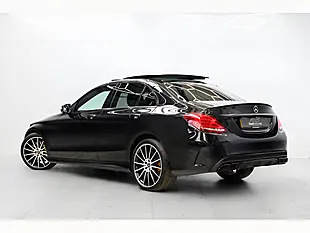 Used 2017 Mercedes-Benz C Class AMG Line Premium Plus Black - Interior and Exterior details 10