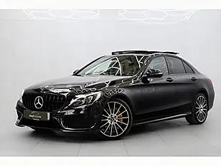 Used 2017 Mercedes-Benz C Class AMG Line Premium Plus Black - Interior and Exterior details 5