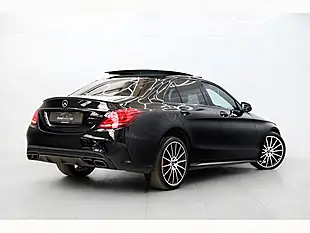 Used 2017 Mercedes-Benz C Class AMG Line Premium Plus Black - Interior and Exterior details 7