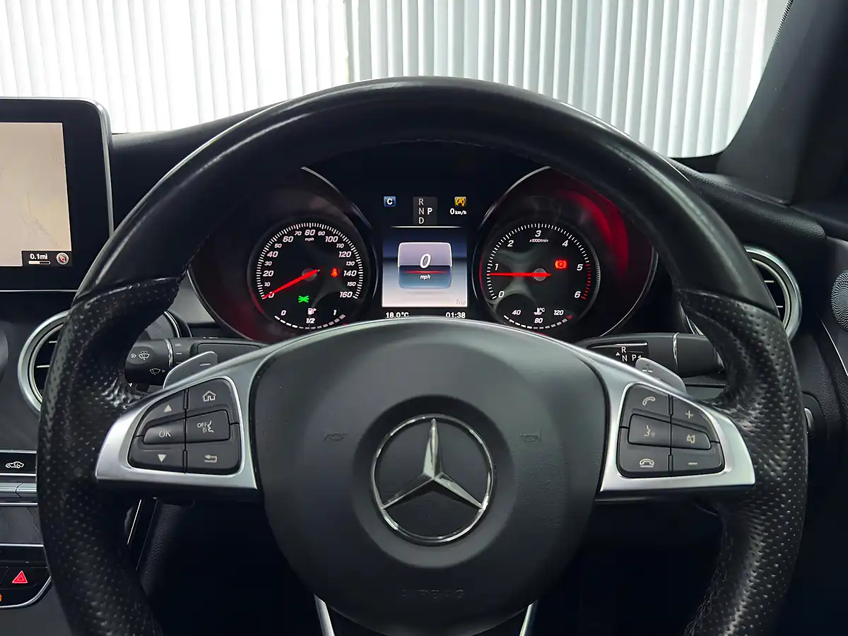 Used 2017 Mercedes-Benz C Class AMG Line Premium Plus Black - Interior and Exterior details 15
