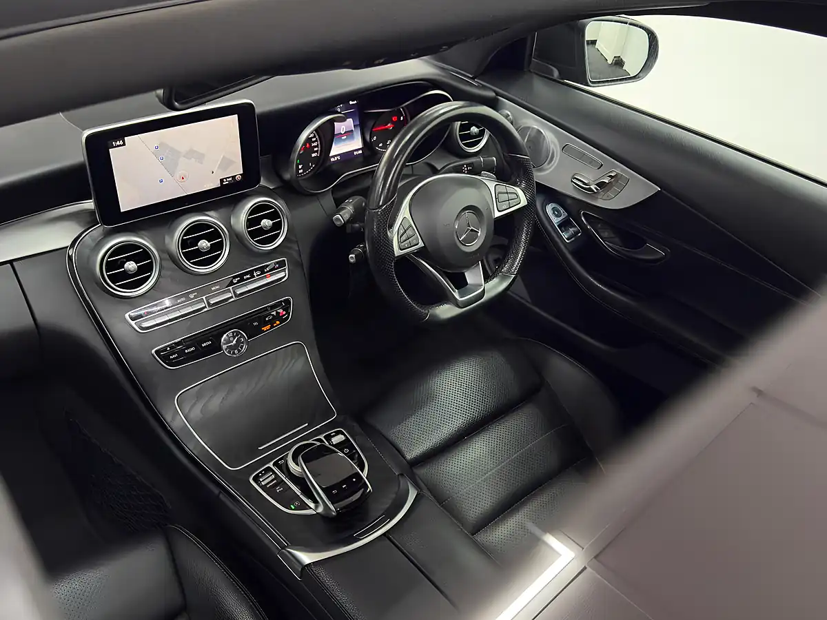 Used 2017 Mercedes-Benz C Class AMG Line Premium Plus Black - Interior and Exterior details 2