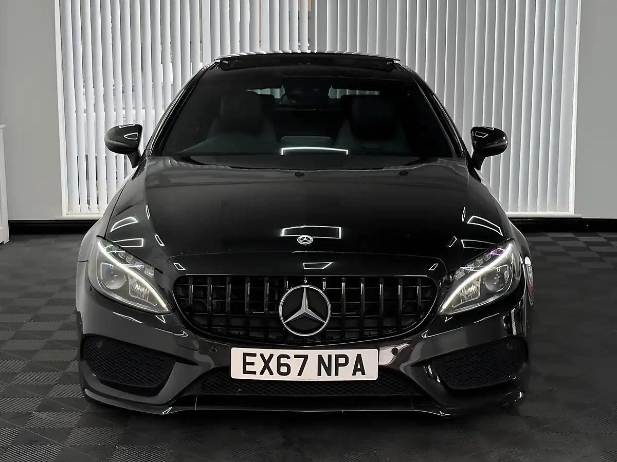 Used 2017 Mercedes-Benz C Class AMG Line Premium Plus Black - Interior and Exterior details 7