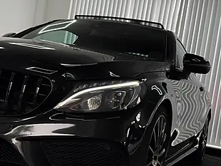 Used 2017 Mercedes-Benz C Class AMG Line Premium Plus Black - Interior and Exterior details 8