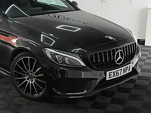Used 2017 Mercedes-Benz C Class AMG Line Premium Plus Black - Interior and Exterior details 9