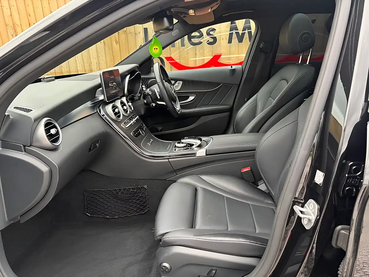 Used 2017 Mercedes-Benz C Class AMG Line (premium Plus) Black - Interior and Exterior details 13