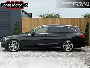 Used 2017 Mercedes-Benz C Class AMG Line (premium Plus) Black - Interior and Exterior details 2
