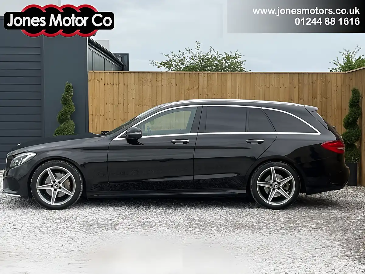 Used 2017 Mercedes-Benz C Class AMG Line (premium Plus) Black - Interior and Exterior details 2