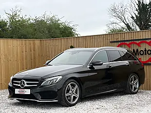 Used 2017 Mercedes-Benz C Class AMG Line (premium Plus) Black - Interior and Exterior details 4