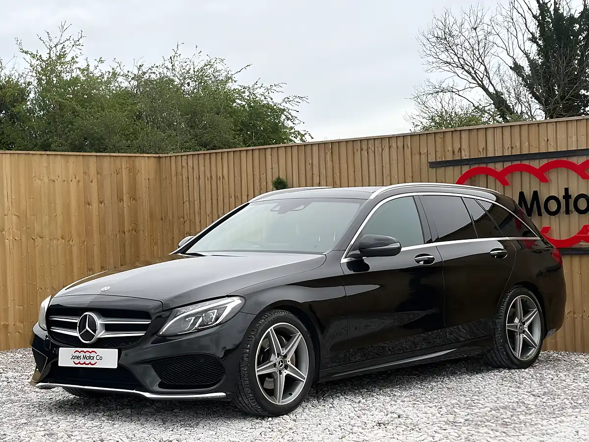 Used 2017 Mercedes-Benz C Class AMG Line (premium Plus) Black - Interior and Exterior details 4