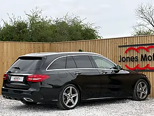 Used 2017 Mercedes-Benz C Class AMG Line (premium Plus) Black - Interior and Exterior details 6