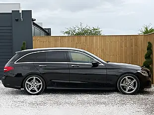 Used 2017 Mercedes-Benz C Class AMG Line (premium Plus) Black - Interior and Exterior details 7