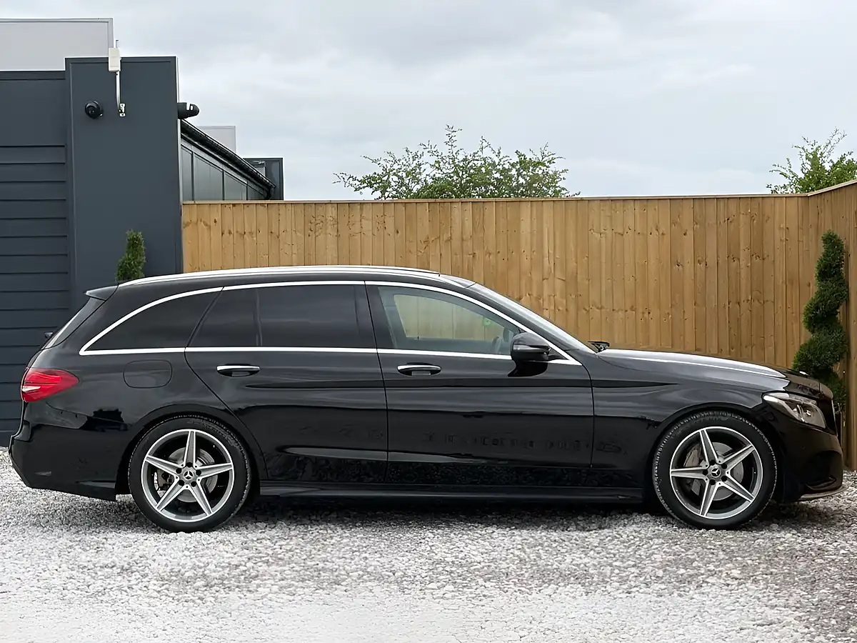 Used 2017 Mercedes-Benz C Class AMG Line (premium Plus) Black - Interior and Exterior details 7