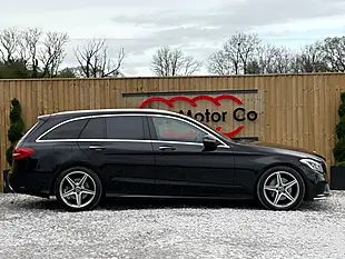 Used 2017 Mercedes-Benz C Class AMG Line (premium Plus) Black - Interior and Exterior details 8