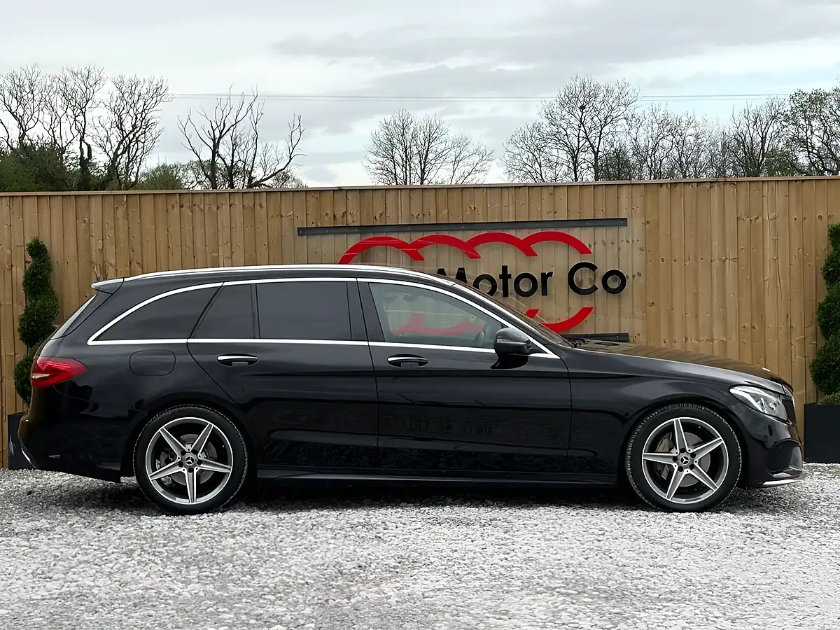Used 2017 Mercedes-Benz C Class AMG Line (premium Plus) Black - Interior and Exterior details 8