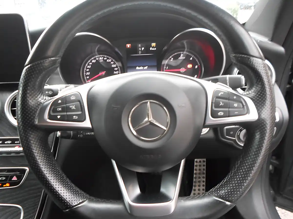 Used 2017 Mercedes-Benz C-Class AMG Line Premium Plus Graphite Grey - Interior and Exterior details 5